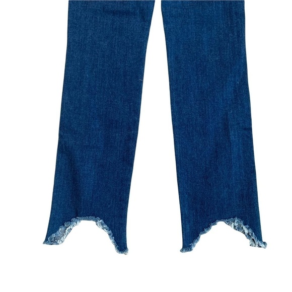 3x1 NYC High Rise Straight Crop Dark Wash Eleta Jeans, Size 2/26 - Picture 7 of 9